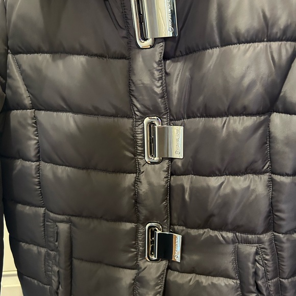 Michael Kors Grey Puffer Jacket - Picture 4 of 5
